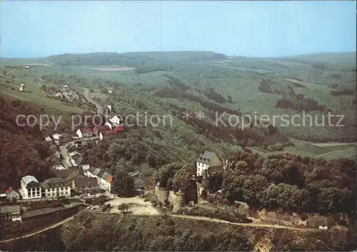 Dhaun Schloss Dhaun Panorama Kat. Hochstetten Dhaun