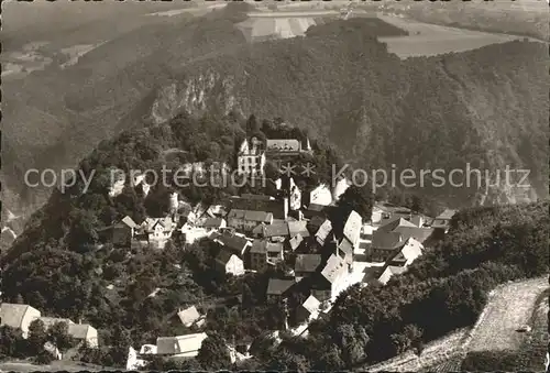 Kirn Nahe Schloss Dhaun mit Heimvolkshochschule Kat. Kirn