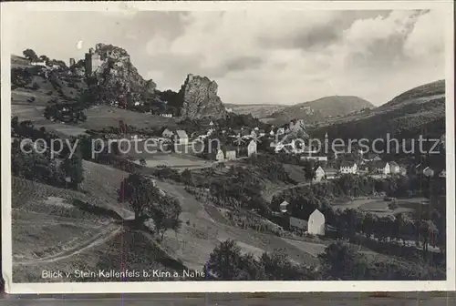 Kirn Nahe Blick von Stein Kallenfels Kat. Kirn