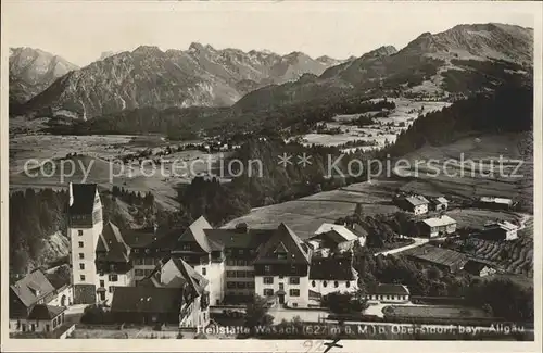 Wasach Oberstdorf Heilstaette / Oberstdorf /Oberallgaeu LKR