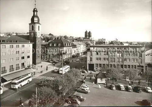 Pirmasens Exerzierplatz Johanniskirche Kat. Pirmasens