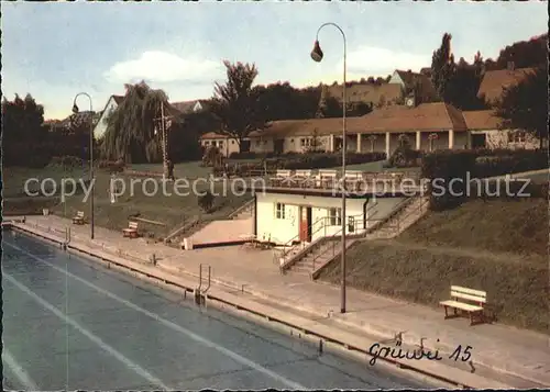 Gruenstadt Schwimmbad Kat. Gruenstadt