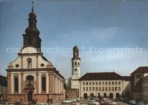 Frankenthal Pfalz Rathaus Autos Kat. Frankenthal (Pfalz)