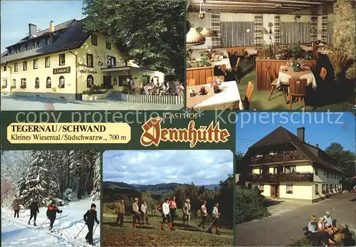 Tegernau Gasthaus Pension Sennhuette Kat. Tegernau