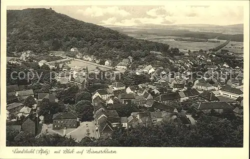 Landstuhl Blick Bismarckturm Kat. Landstuhl