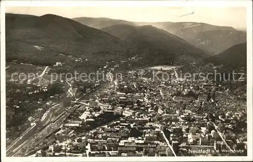 Neustadt Weinstrasse Fliegeraufnahme Kat. Neustadt an der Weinstr.