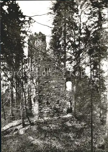 Leinstetten Ruine Lichtenfels Kat. Dornhan