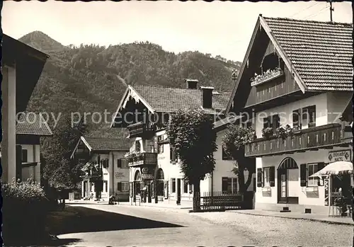 Grassau Chiemgau Dorfpartie Kat. Grassau