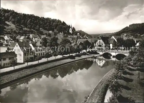 Sulz Neckar Neckar Bruecke Kat. Sulz am Neckar