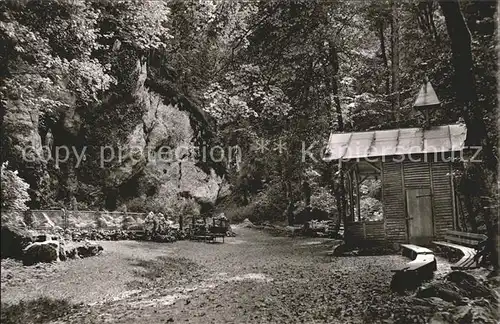 Beuron Donautal Lourdesgrotte im Liebfrauental / Beuron /Sigmaringen LKR