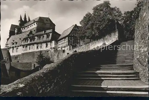 Diez Lahn Schloss Treppe Kat. Diez