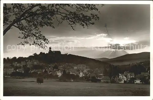 Koenigstein Taunus Panorama mit Burg Kat. Koenigstein im Taunus