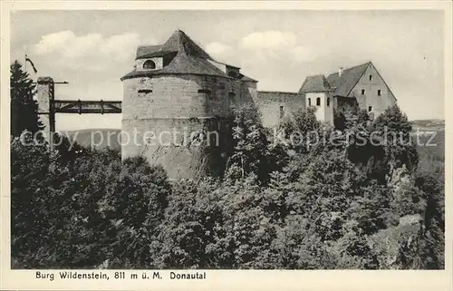 Beuron Donautal Burg Wildenstein / Beuron /Sigmaringen LKR