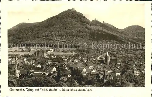 Annweiler Trifels Trifels Anebos und Muenz Burg Dreifaltigkeit / Annweiler am Trifels /Suedliche Weinstrasse LKR