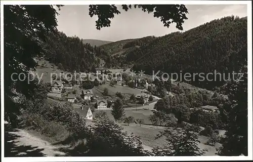 Schoenmuenzach Murgtal Kat. Baiersbronn