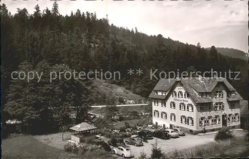 Zwickgabel Gasthaus Pension zum Mohren Kat. Baiersbronn