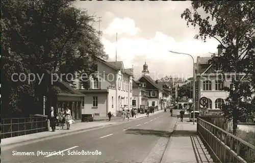 Simmern Hunsrueck Schlossstrasse  Kat. Simmern  Hunsrueck