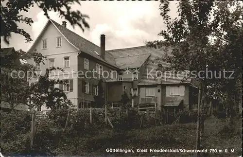 Goettelfingen Gaeu Gasthaus Pension z. Traube Kat. Eutingen im Gaeu