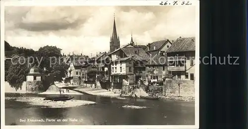 Bad Kreuznach Partie an der Nahe Kat. Bad Kreuznach