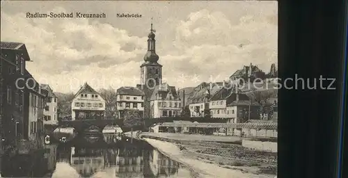 Bad Kreuznach Nahebruecke Kirche Kat. Bad Kreuznach