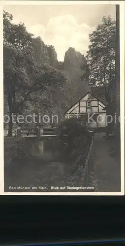 Bad Muenster Stein Ebernburg Rheingrafenstein / Bad Muenster am Stein-Ebernburg /Bad Kreuznach LKR