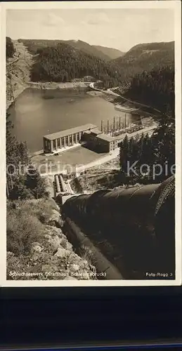 Schluchsee Schluchseewerk Krafthaus Schwarzabruck Kat. Schluchsee