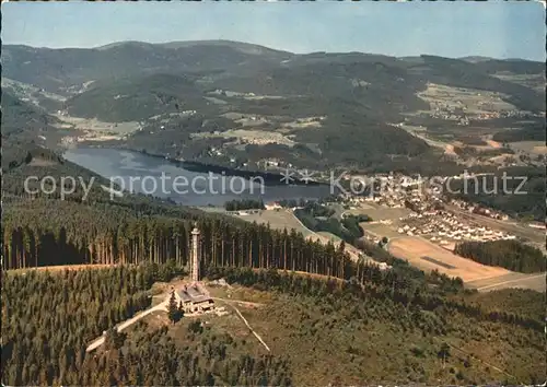 Titisee Neustadt Blick vom Hochfirst Kat. Titisee Neustadt