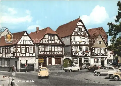 Seligenstadt Hessen Marktplatz / Seligenstadt /Offenbach LKR