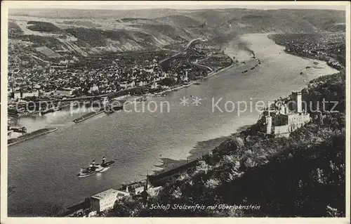 Stolzenfels Schloss Stolzenfels Oberlahnstein Kat. Koblenz Rhein