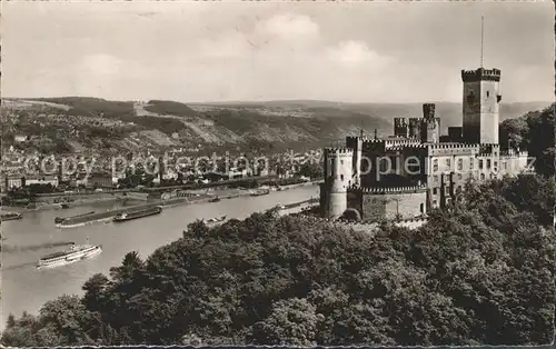 Stolzenfels Schloss Stolzenfels Oberlahnstein  Kat. Koblenz Rhein