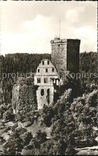 Zavelstein Burgruine Kat. Bad Teinach Zavelstein