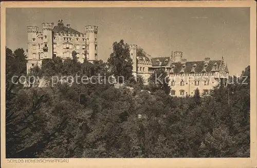 Hohenschwangau Schloss Hohenschwangau Kat. Schwangau