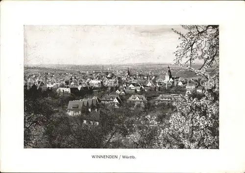 Winnenden Wuerttemberg  Kat. Winnenden