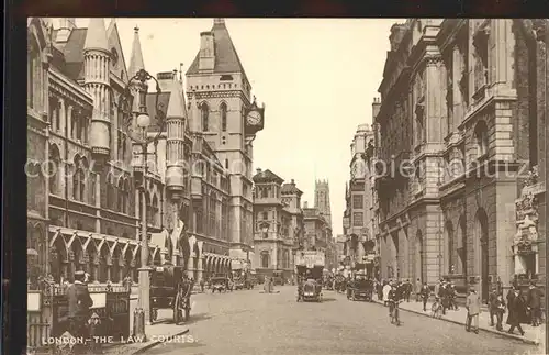 London Law Courts Kat. City of London