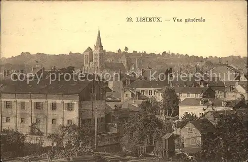 Lisieux Vue generale Eglise Kat. Lisieux