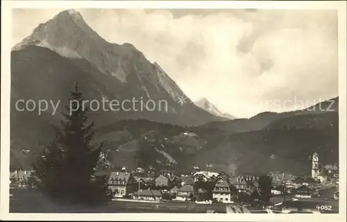 Mittenwald Bayern Wettersteingebirge  Kat. Mittenwald