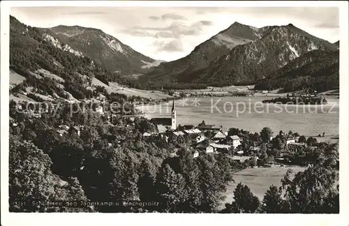 Schliersee Jaegerkamp Brecherspitz Kat. Schliersee