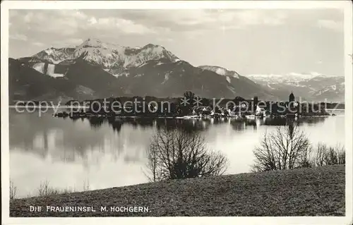 Fraueninsel Chiemsee Hochgern Kat. Chiemsee