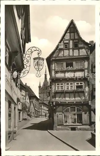 Bad Wimpfen Salzgasse Blauer Turm Kat. Bad Wimpfen