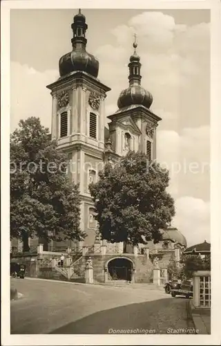 Donaueschingen Stadtkirche Kat. Donaueschingen