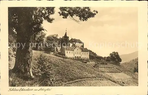 Forbach Baden Schloss Eberstein Murgtal Kat. Forbach