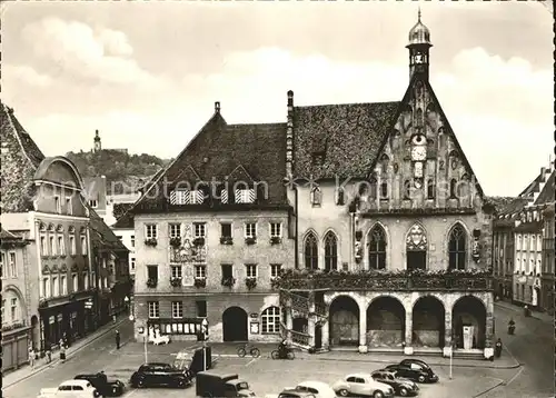 Amberg Oberpfalz Rathaus / Amberg /Amberg Stadtkreis