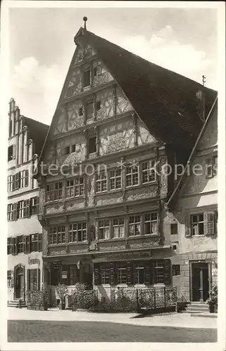 Dinkelsbuehl Hotel Deutsches Haus  Kat. Dinkelsbuehl