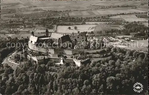 Coburg Veste Coburg Fliegeraufnahme Kat. Coburg