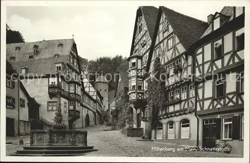 Miltenberg Main Schnatterloch  Kat. Miltenberg