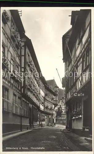 Miltenberg Main Hauptstrasse  Kat. Miltenberg