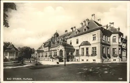 Bad Steben Kurhaus Kat. Bad Steben