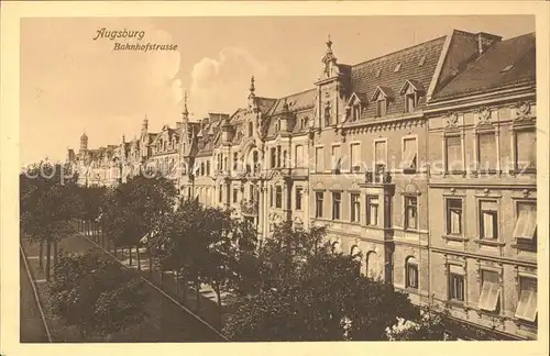 Augsburg Bahnhofstrasse  Kat. Augsburg
