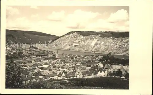 Bingen Rhein Panorama Kat. Bingen am Rhein