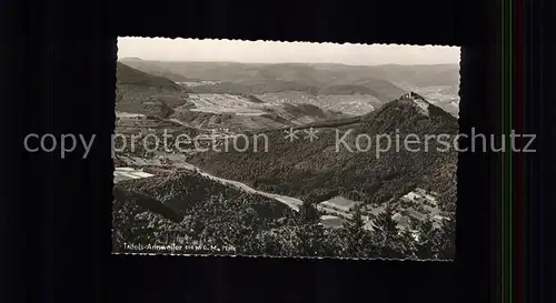 Annweiler Trifels Totalansicht Kat. Annweiler am Trifels